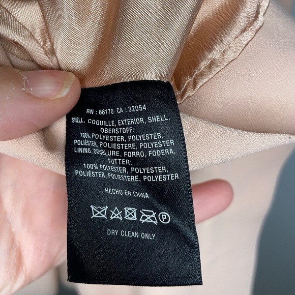 Jill by Jill Stuart BHLDN Blush Pink Dress Bridesmaid Daphne Gown Wedding Size 2 - Picture 5 of 16